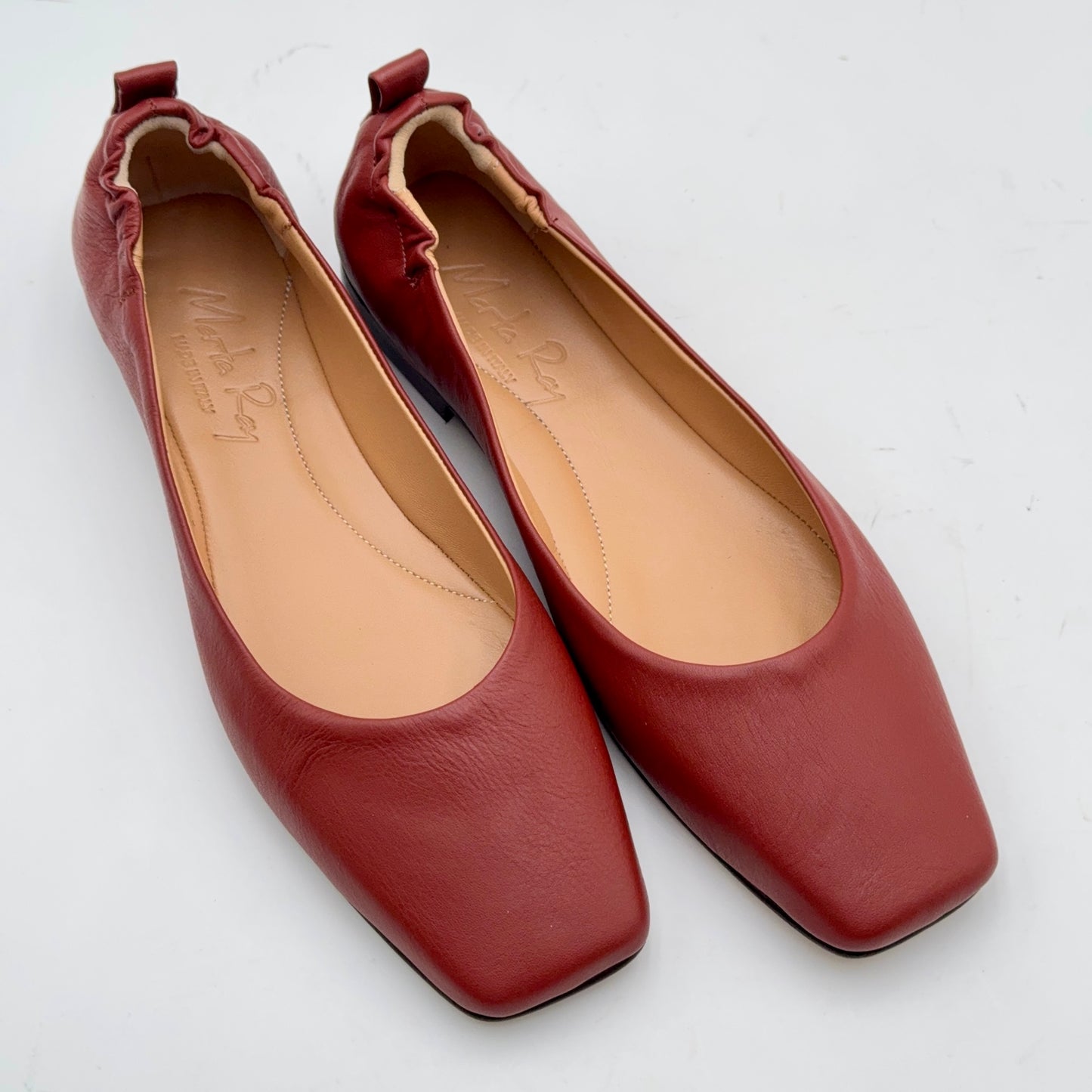 Ballerina Fiorella mousse cuoio inglese