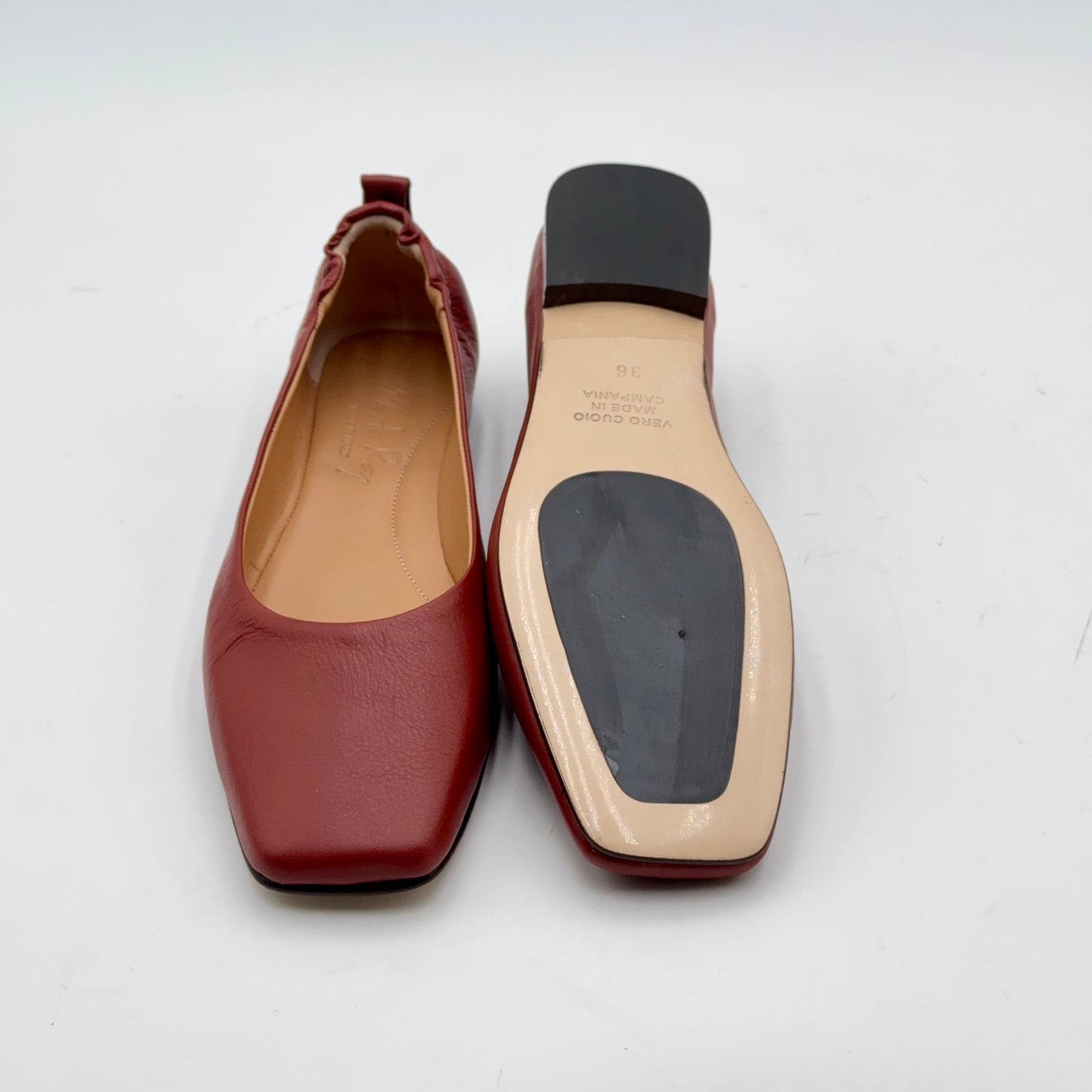 Ballerina Fiorella mousse cuoio inglese