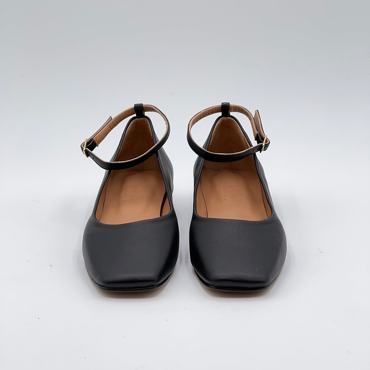 Ballerina Fiore nappa nera