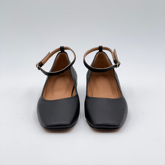 Ballerina Fiore nappa nera