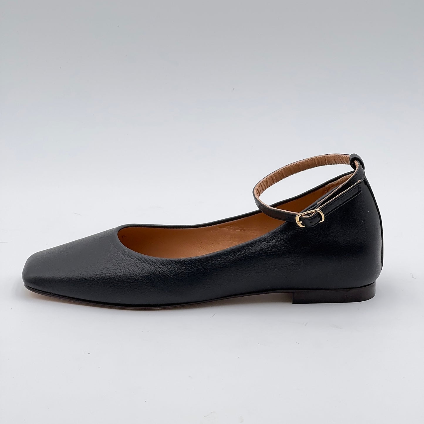 Ballerina Fiore nappa nera