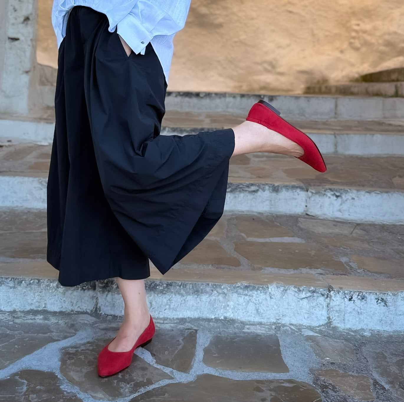Ballerina Agostina long beach rosso