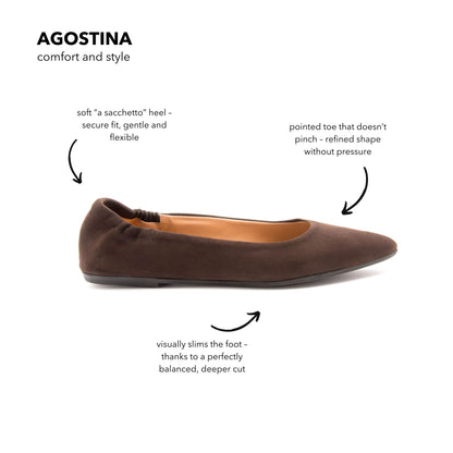 Ballerina Agostina long beach testa di moro