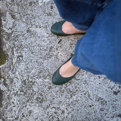 Ballerina Beppa mousse cardo marino