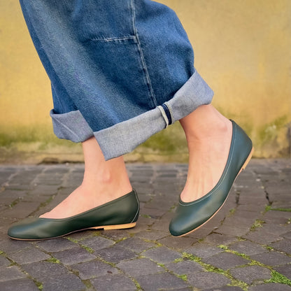 Ballerina Beppa mousse cardo marino