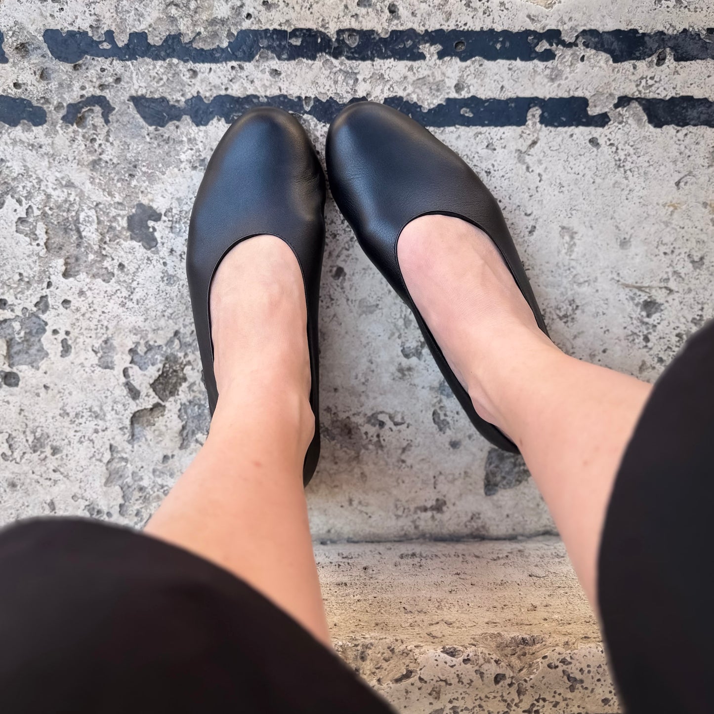 Ballerina Elsa mousse nero