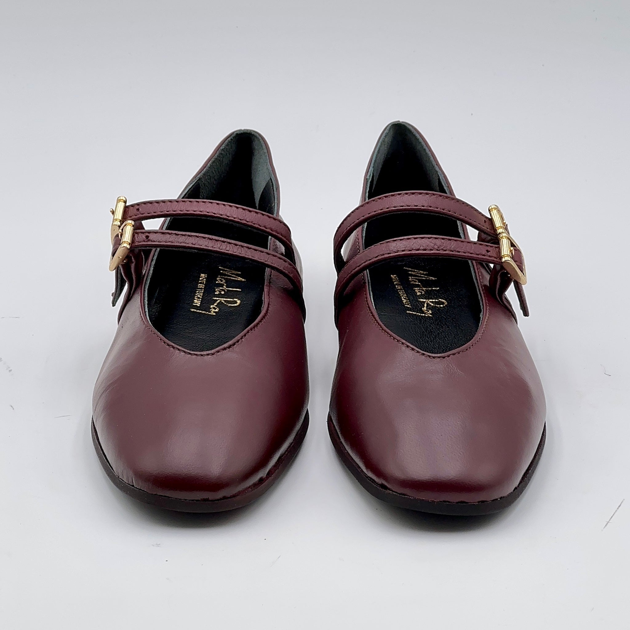 Ballerina Erica nappa bordeaux