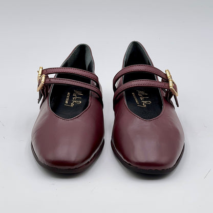 Ballerina Erica nappa bordeaux