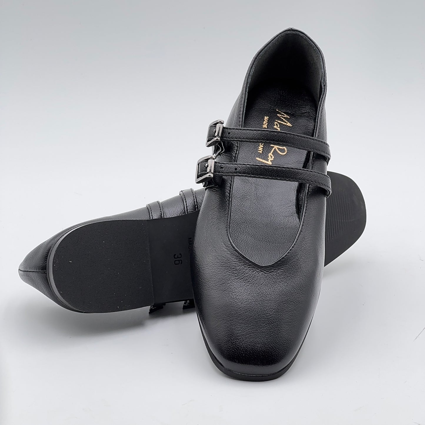 Ballerina Erica nappa nero