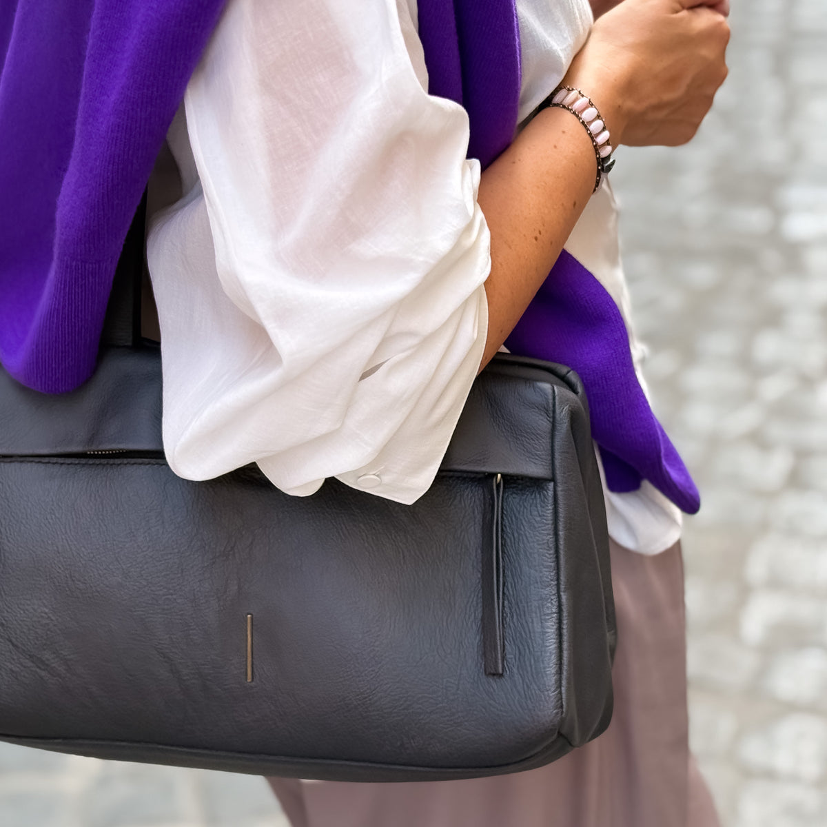 Bauletto mistral nero