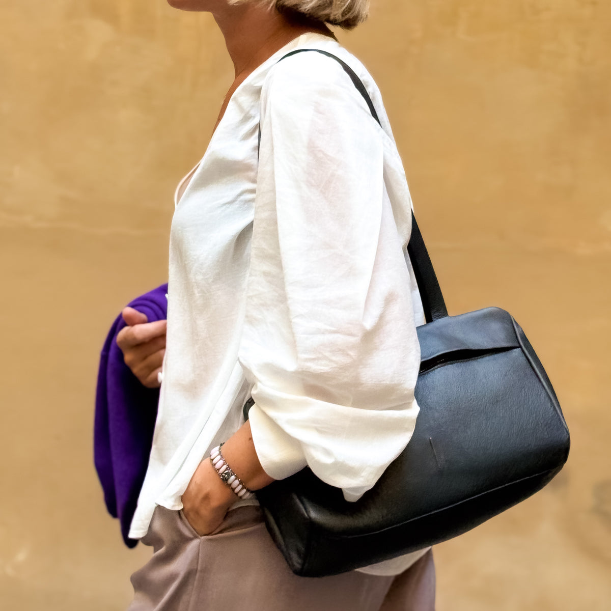 Bauletto mistral nero