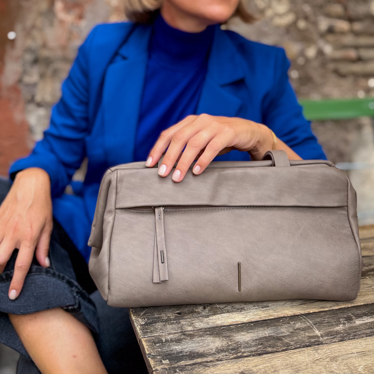 Bauletto mistral nocciola
