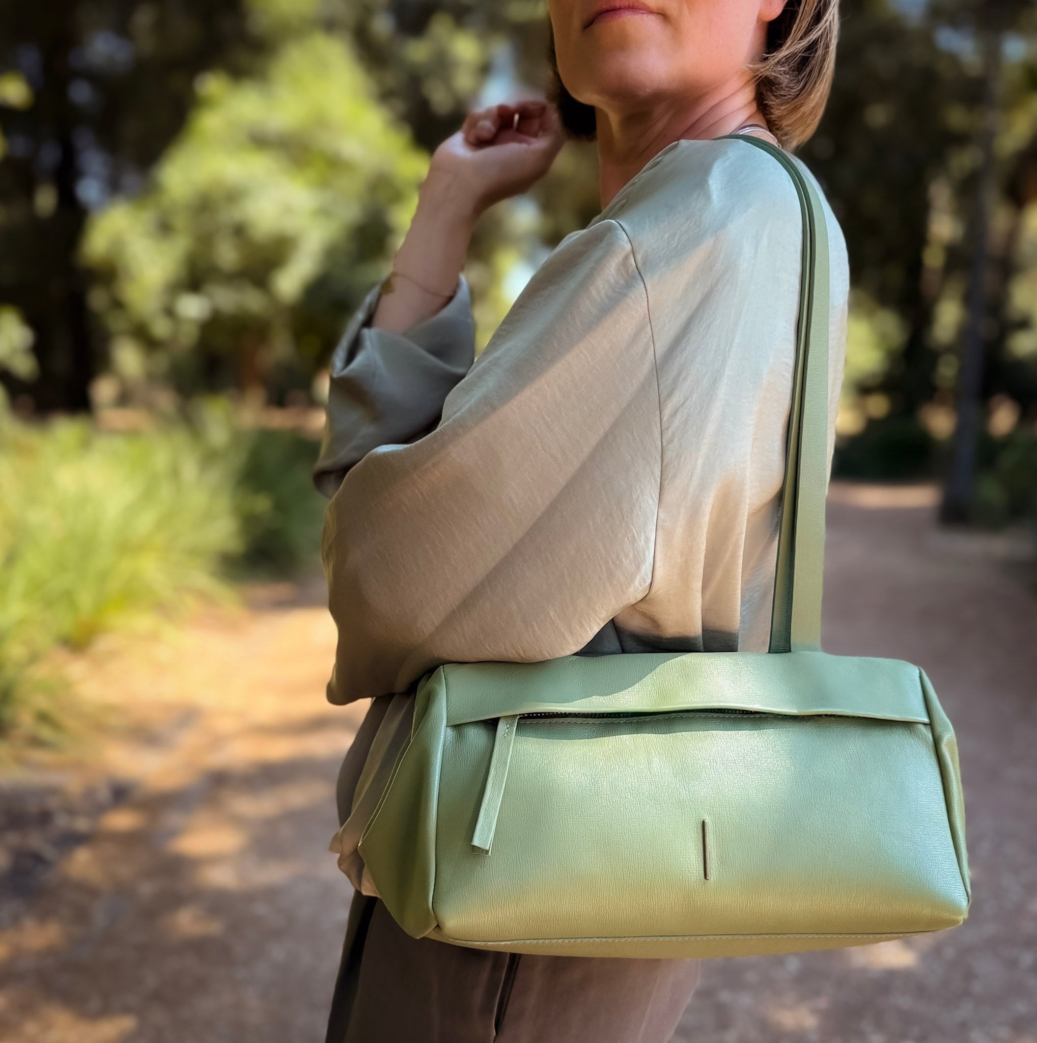 Bauletto zeland verde mela