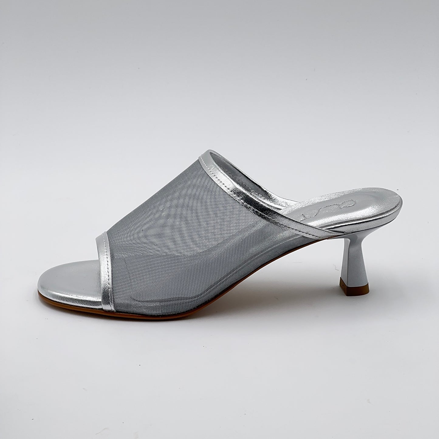 Sandalo Vela tulle argento
