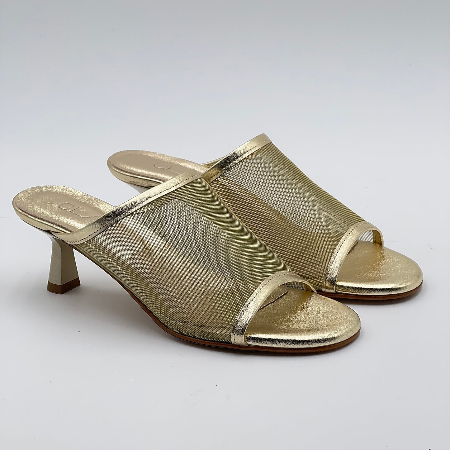 Sandalo Vela tulle platino