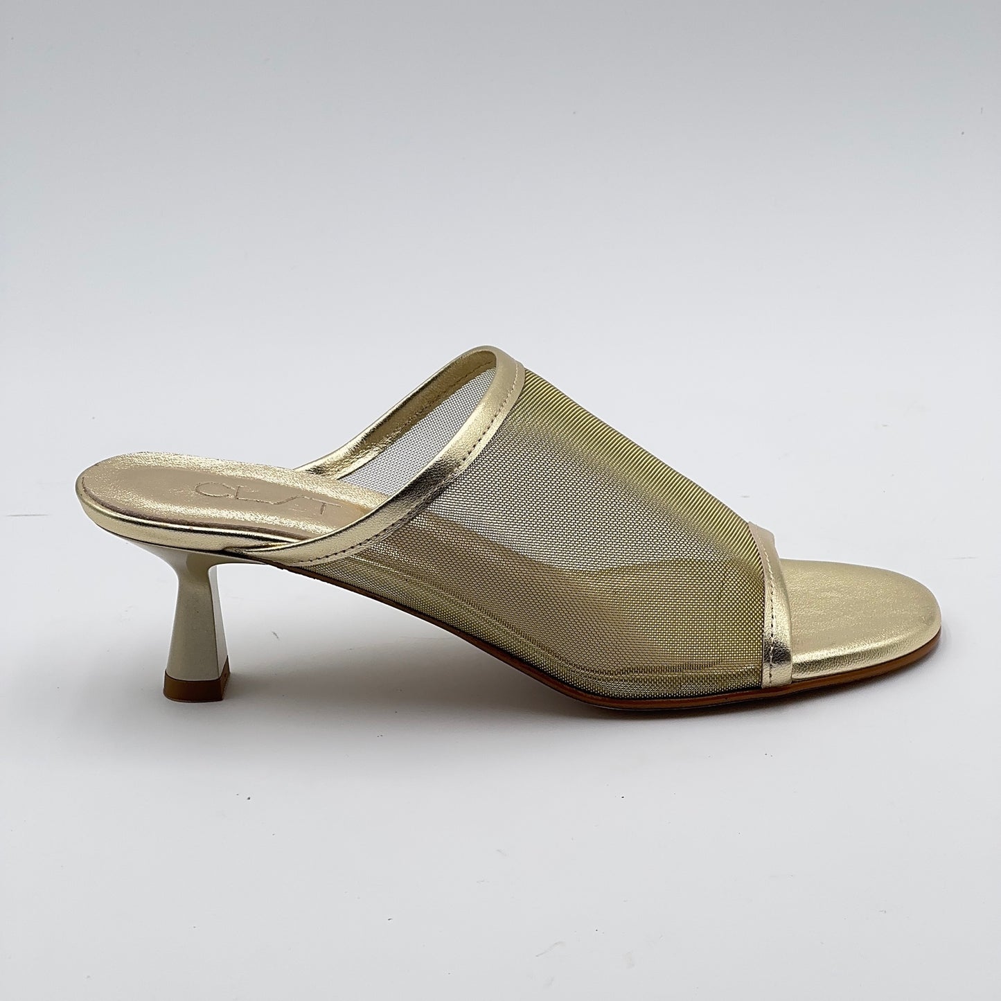 Sandalo Vela tulle platino