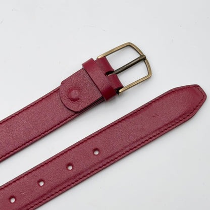 Cintura altezza 3 cm glossy rubino