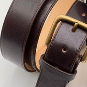 Cintura altezza 3,5 cm glossy testa di moro