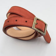 Cintura altezza 2,5 cm long beach cuoio inglese