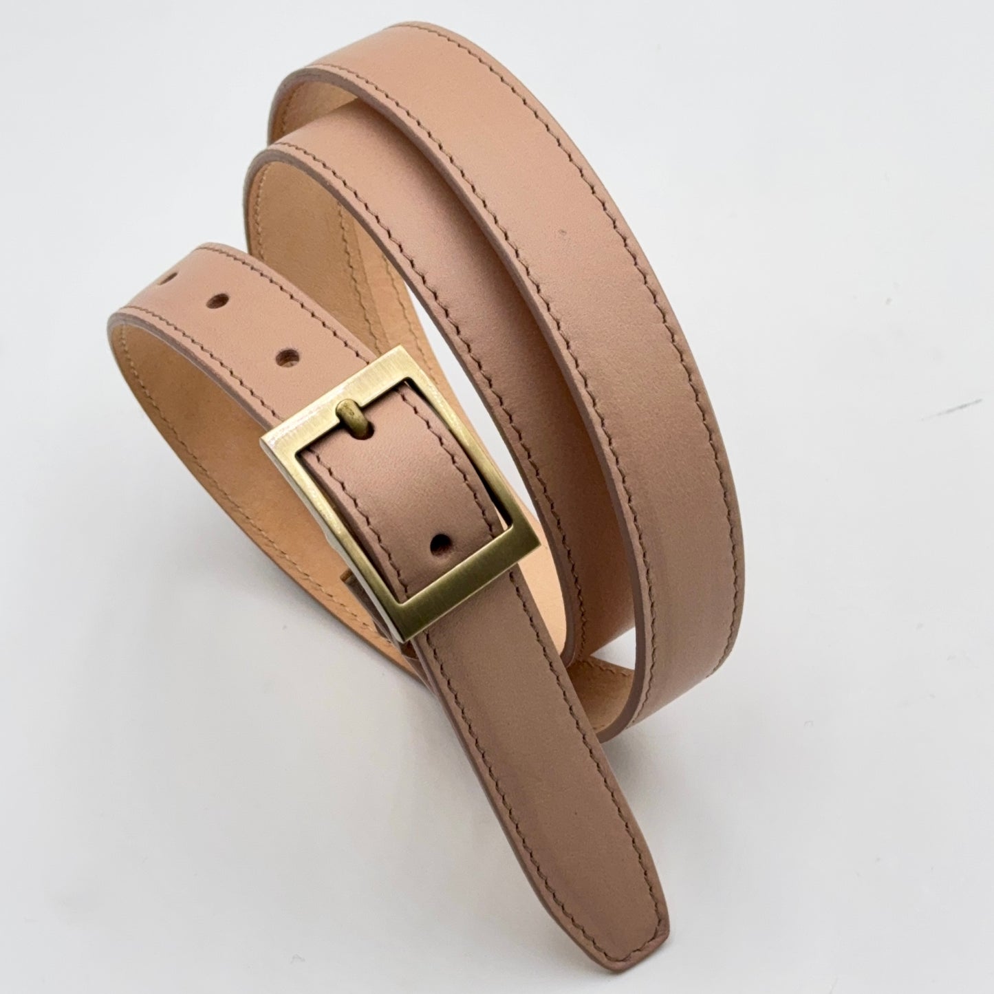 Cinta sottile mousse nudo