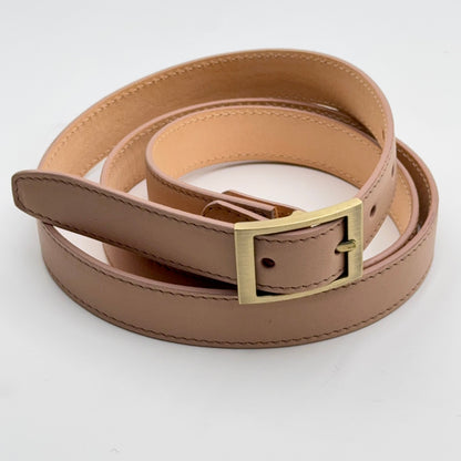 Cinta sottile mousse nudo