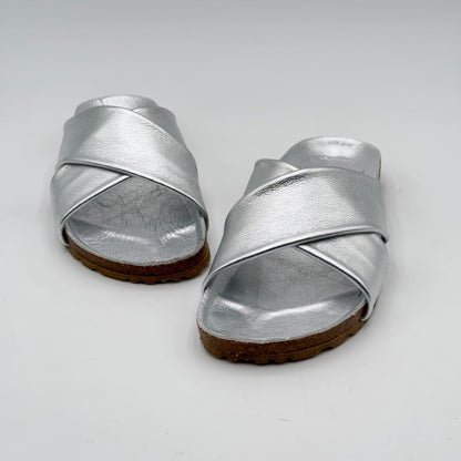 Elba birk laminato argento