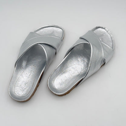 Elba birk laminato argento