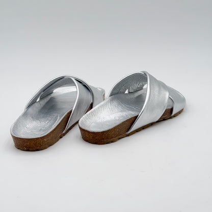 Elba birk laminato argento