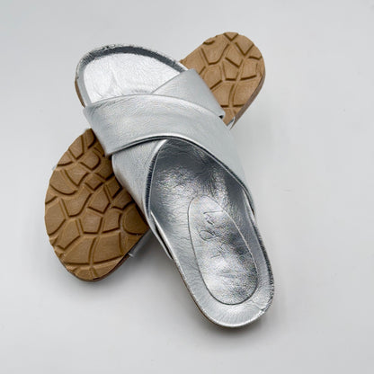 Elba birk laminato argento