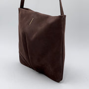 Fleta mousse English leather - shoulder strap in brown leather