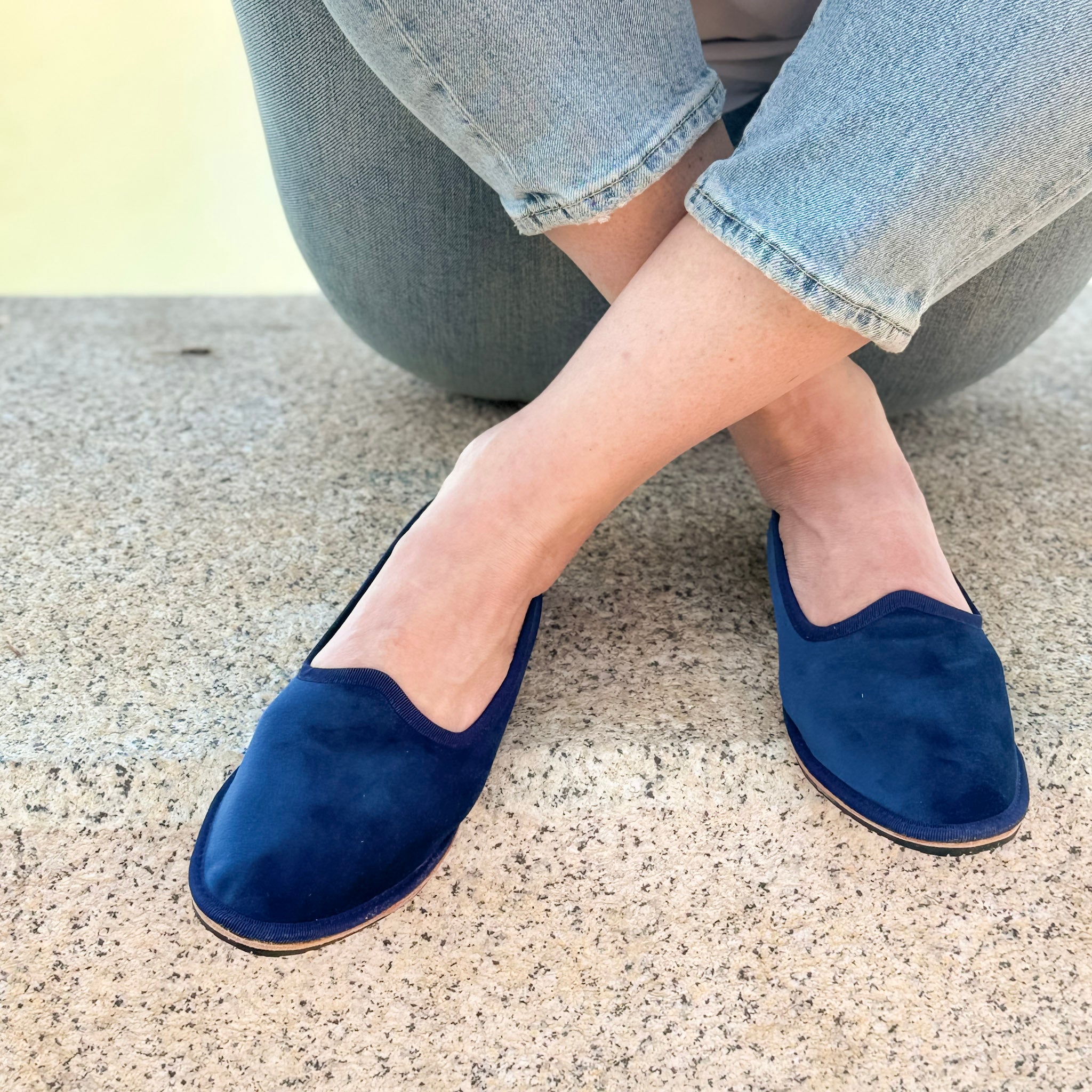 Friulana california velluto navy