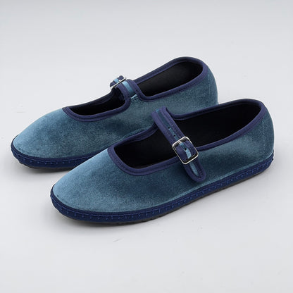 Friulana mary jane velluto carta da zucchero