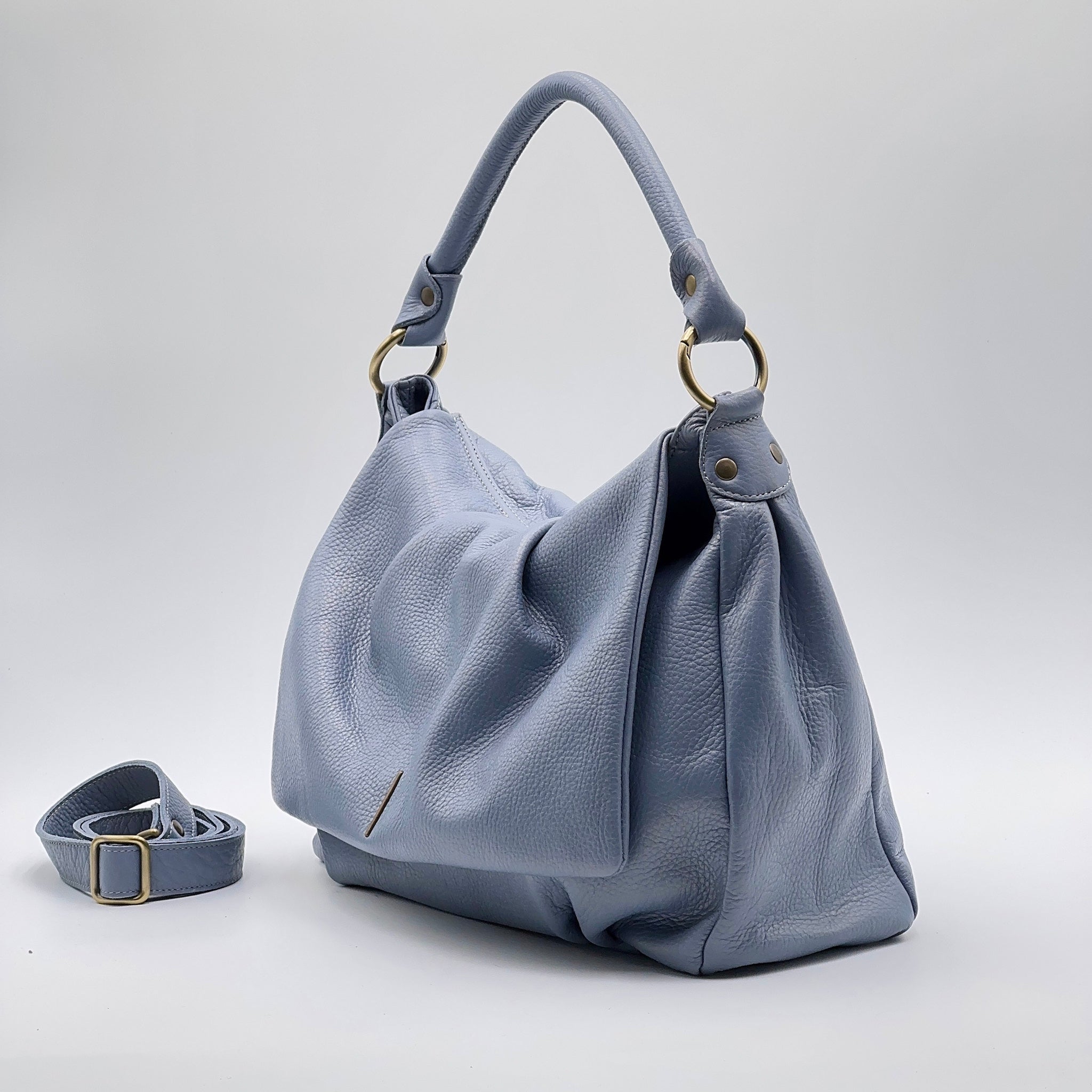 Greta mousse perlato azzurro