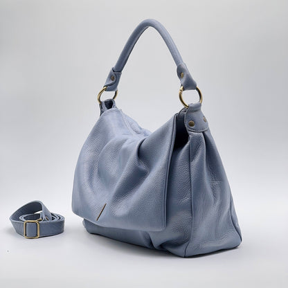 Greta mousse perlato azzurro