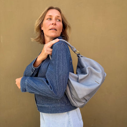 Greta mousse perlato azzurro