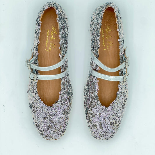Ballerina Erica paillettes lilla