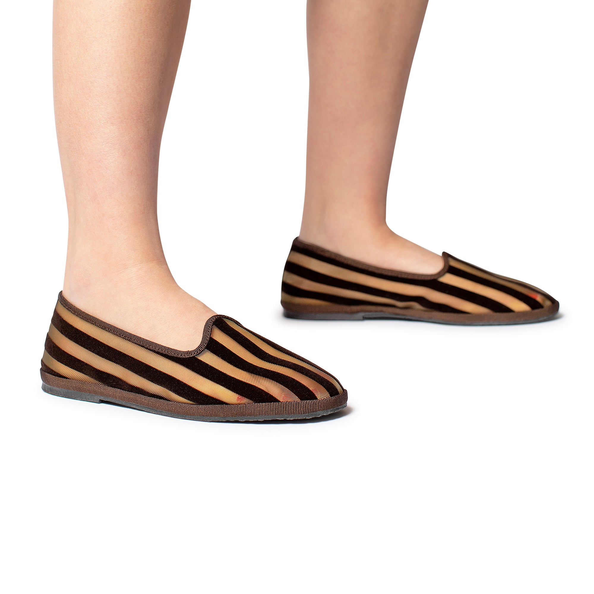 Friulana Veja rete flock stripe verdone