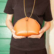Pouf Medium mousse cuoio