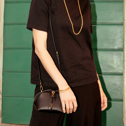 Pouf Small mousse nero