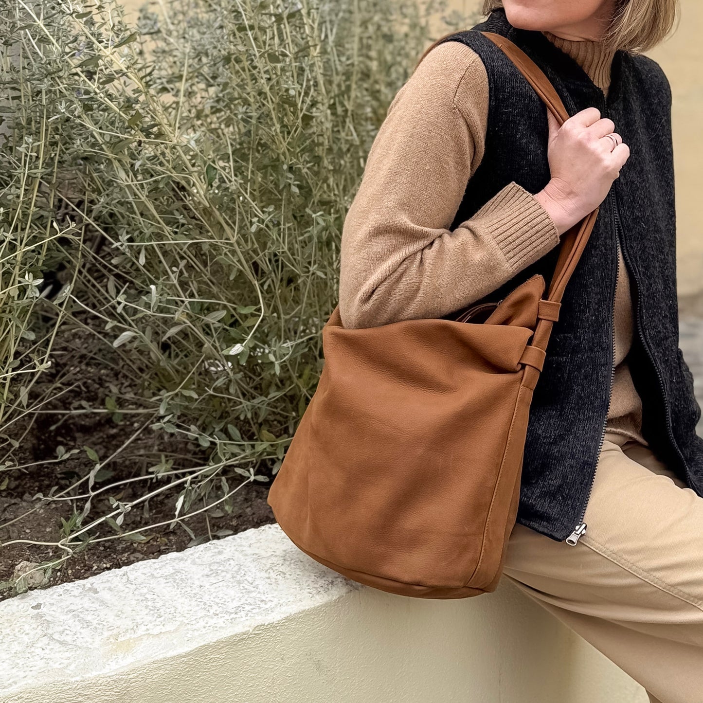 Mandy long beach caramel 