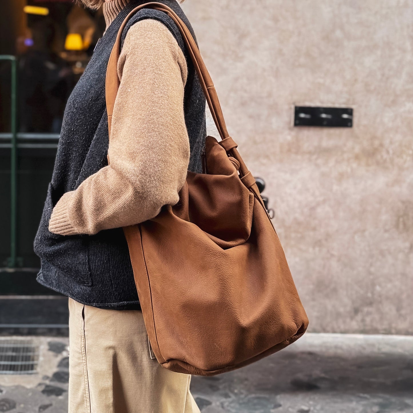 Mandy long beach caramel 