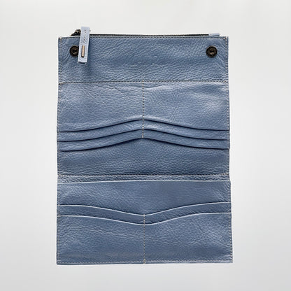 Max wallet mousse perlato azzurro