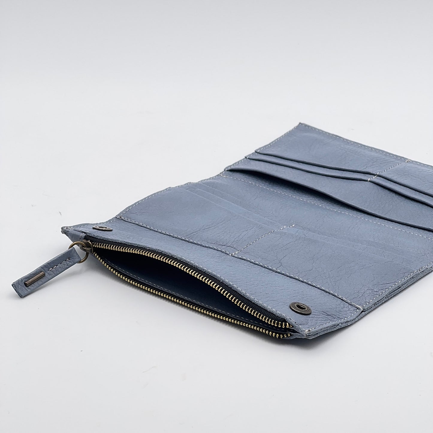 Max wallet mousse perlato azzurro