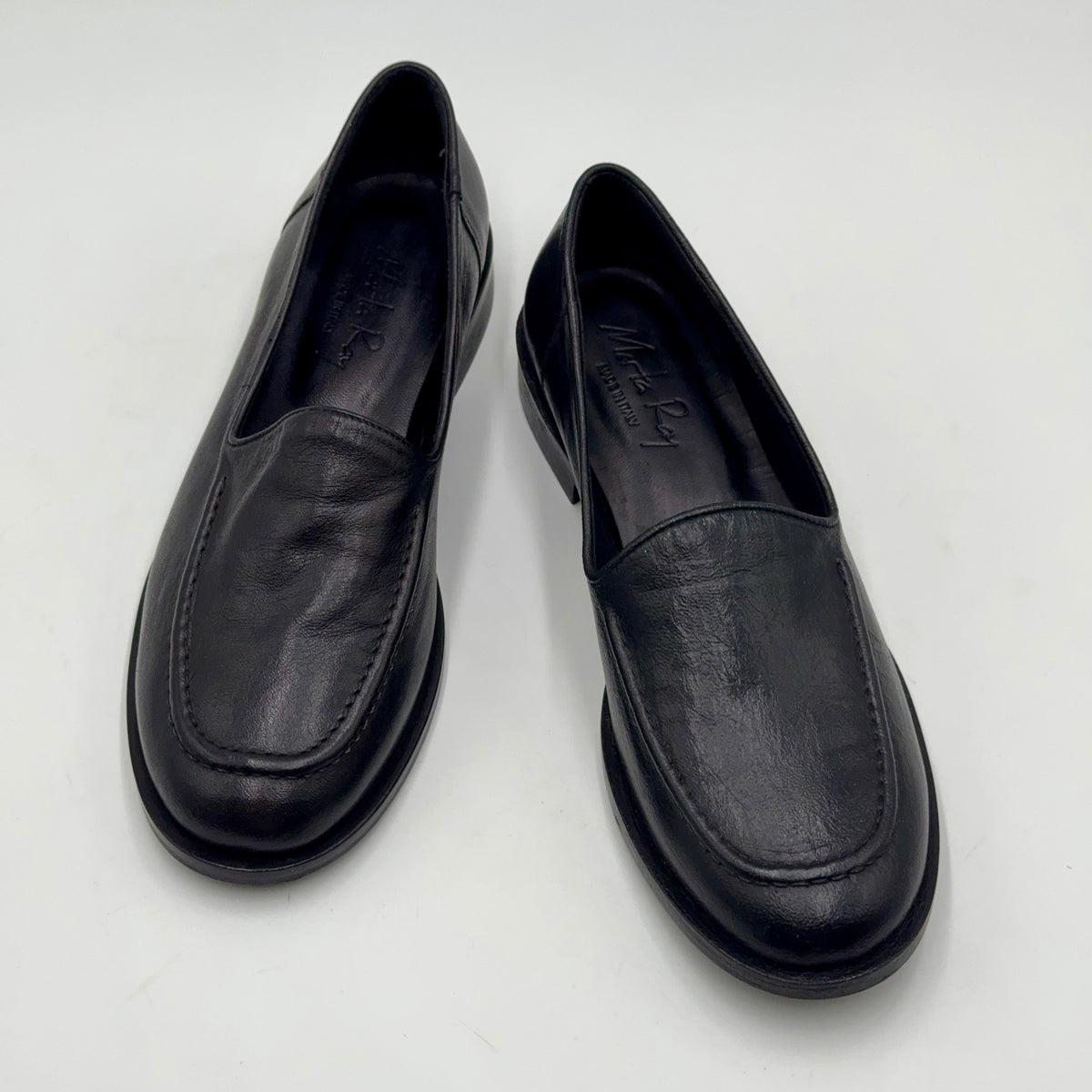 Mocassino Cosima invecchiato nero