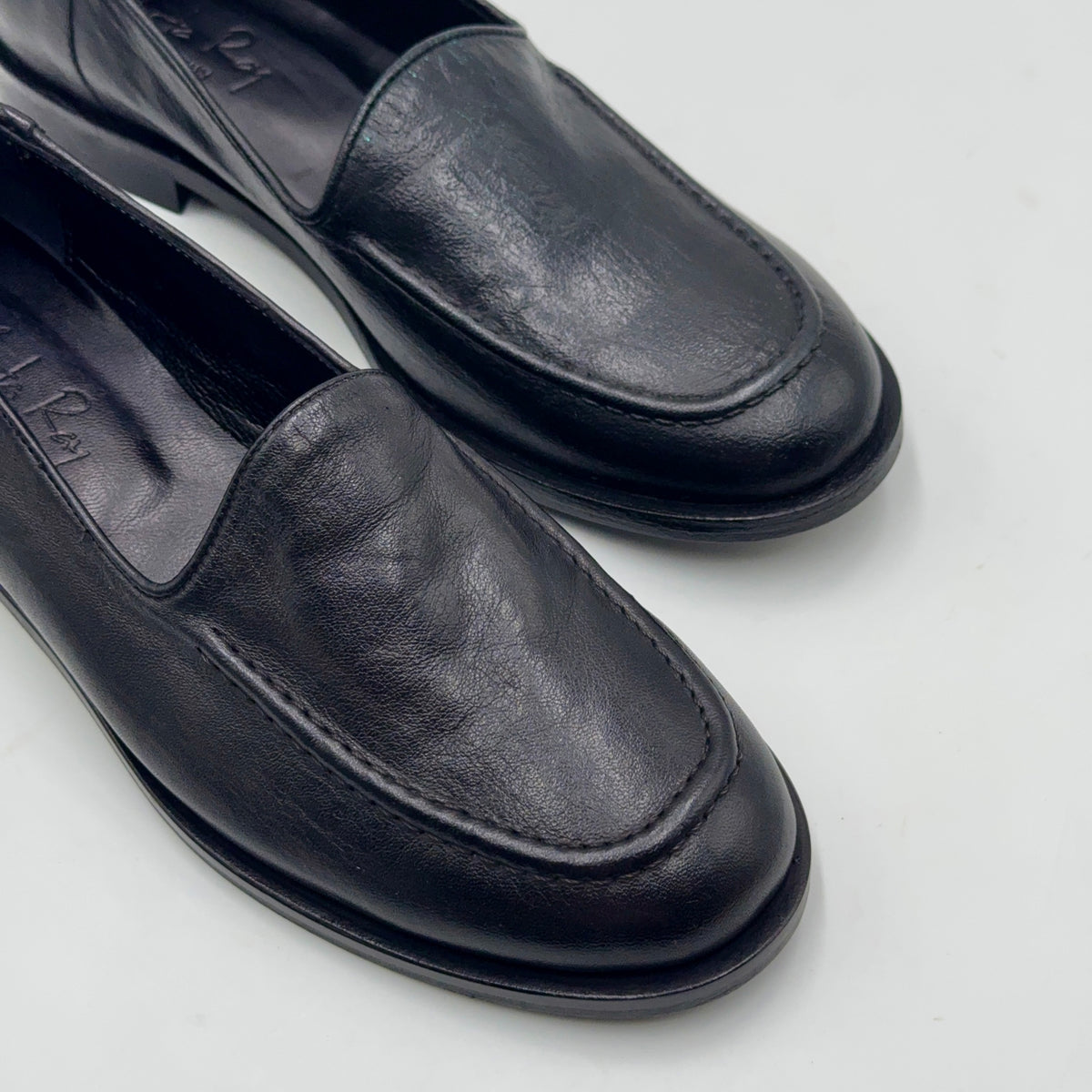 Mocassino Cosima invecchiato nero