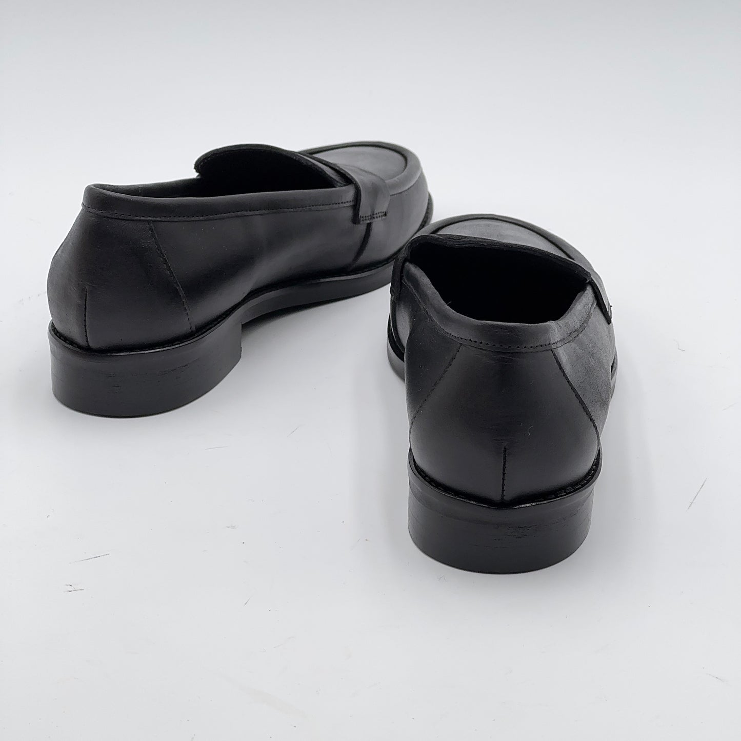 Mocassino Elena invecchiato nero