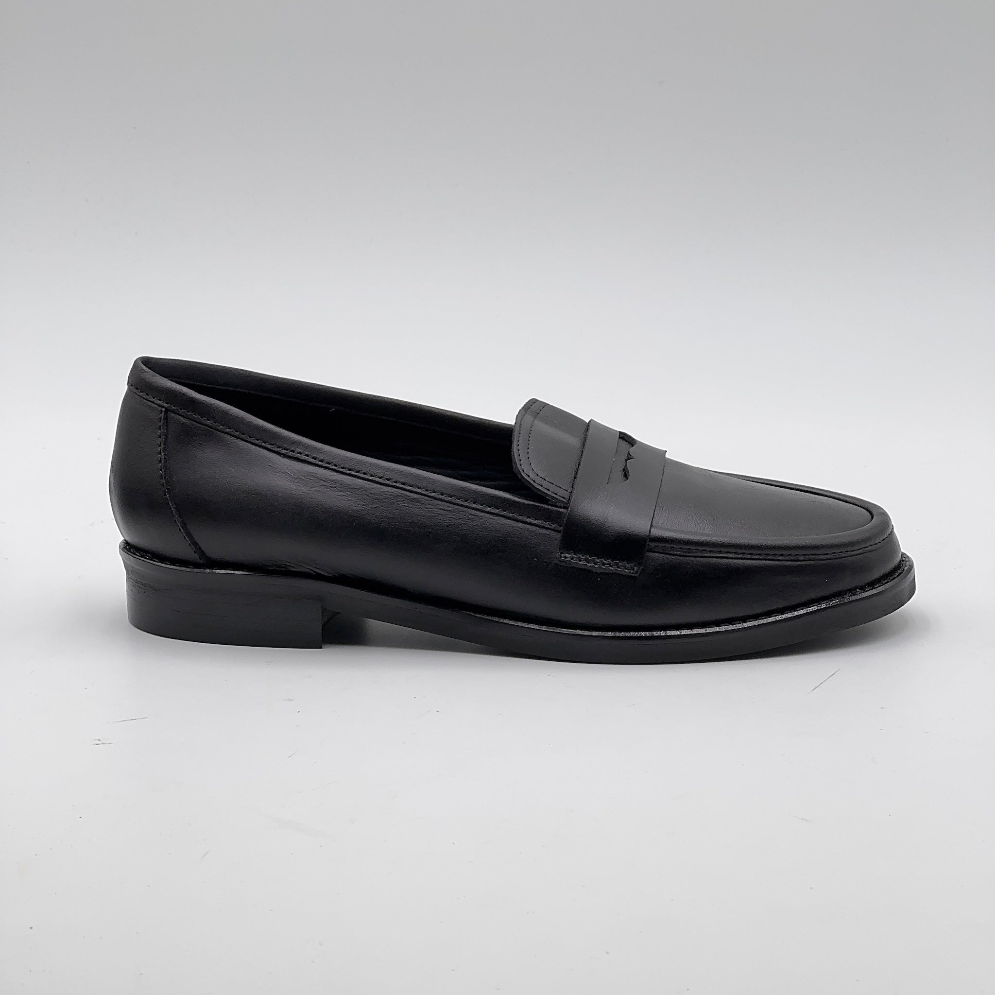 Mocassino Elena invecchiato nero