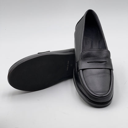 Mocassino Elena invecchiato nero