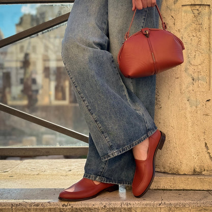 Mocassino Cosima mousse cuoio inglese