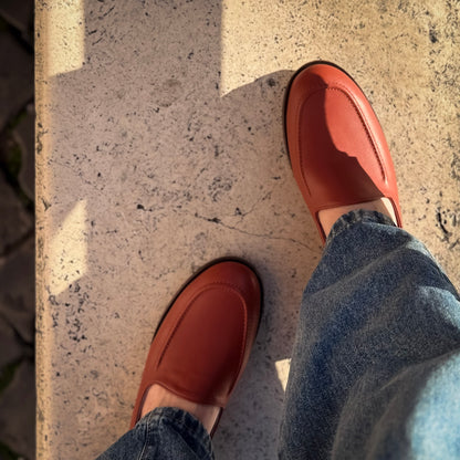 Mocassino Cosima mousse cuoio inglese